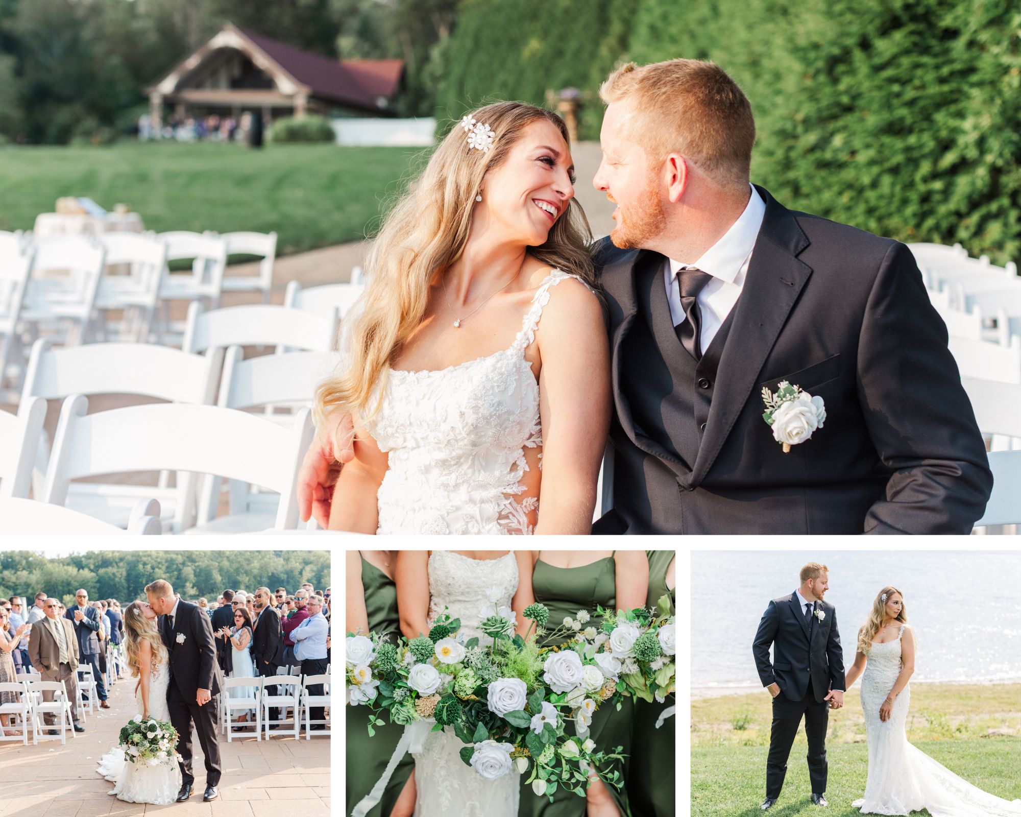 Danielle & Eric | A Waterfront wedding at St. Clements Castle